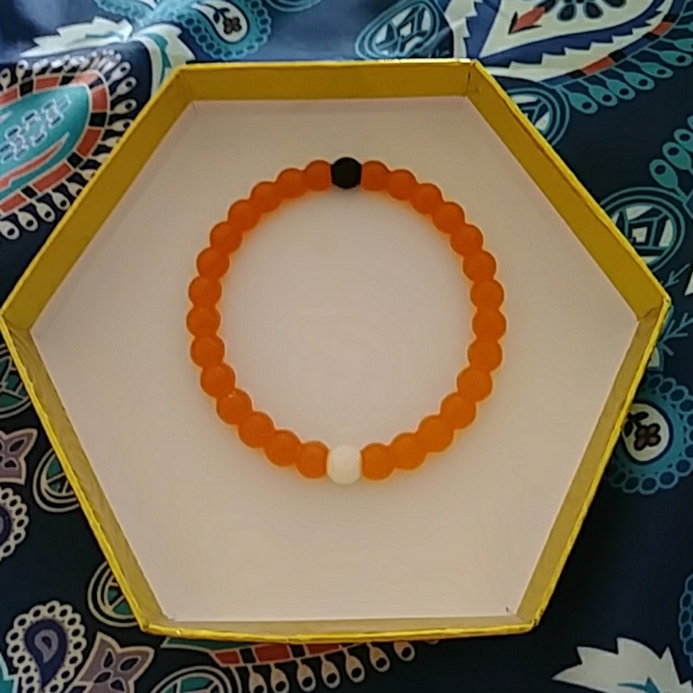 Authentic Lokai Bracelet Orange XL